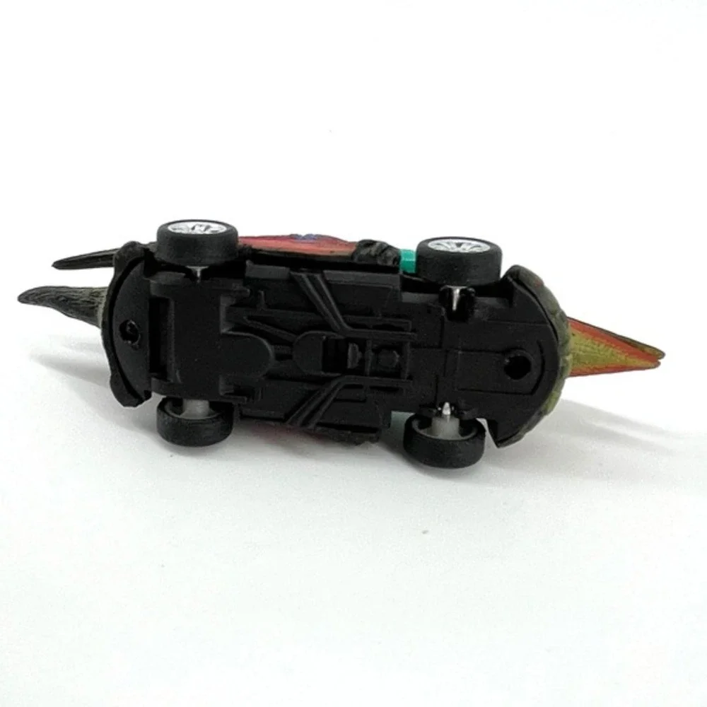 VTG Dinobros Dinosaur Pterodactyl Toy Car‎ Pull Back Action - WORKS